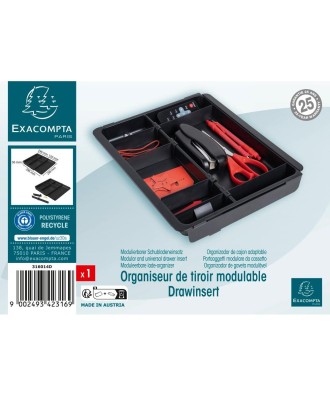 DRAWINSERT insert p.tiroir ECOBlack noir