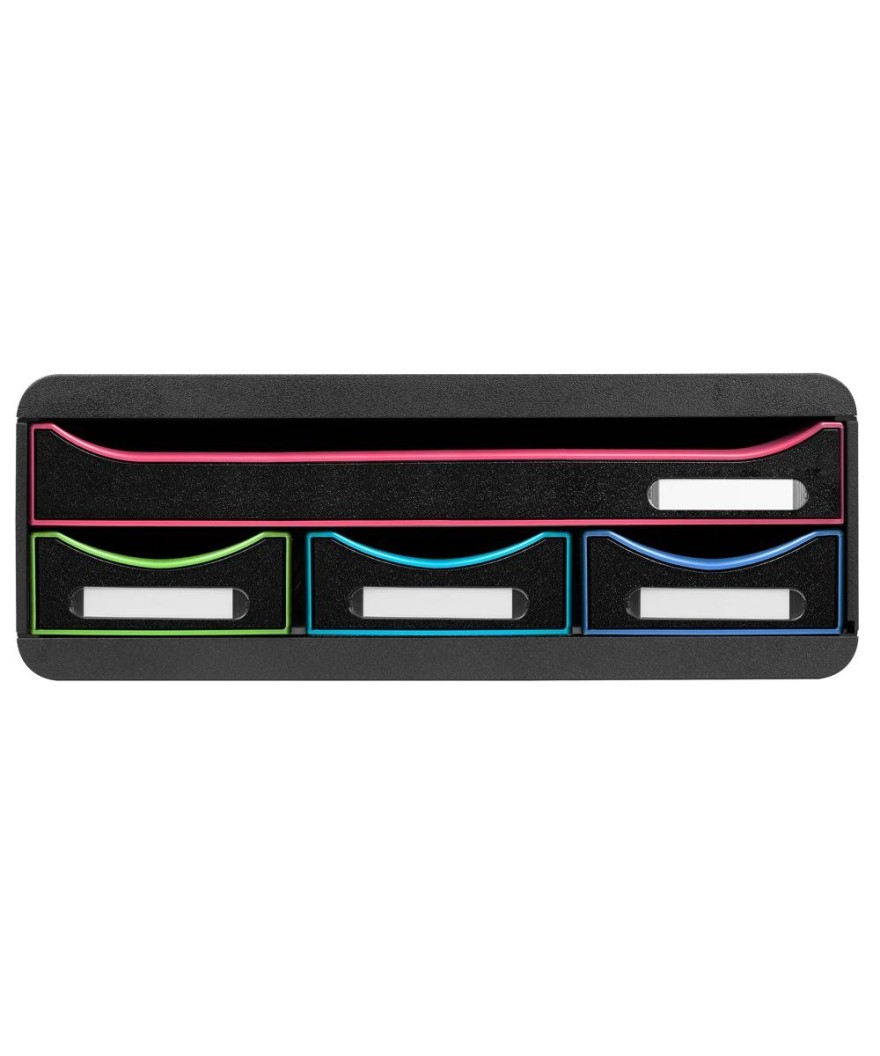 TOOLBOX MINI 4 tiroirs noir/arlequin/noi