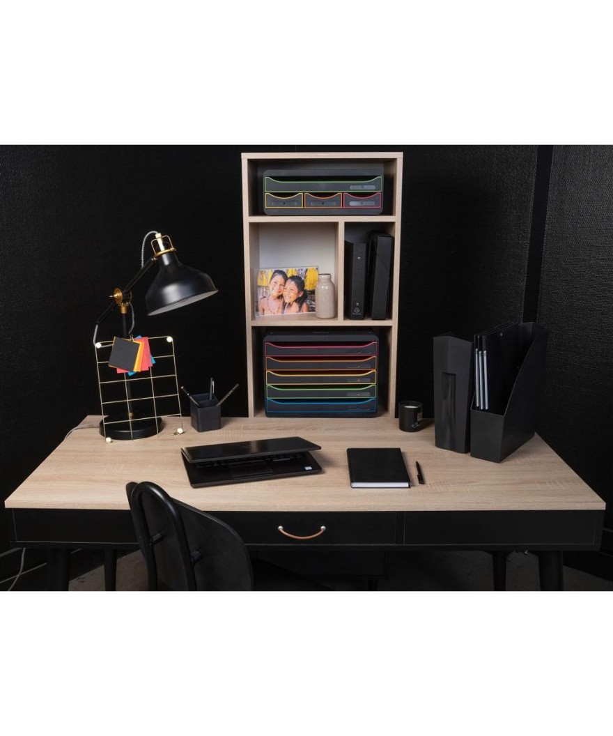 TOOLBOX MINI 4 tiroirs noir/arlequin/noi
