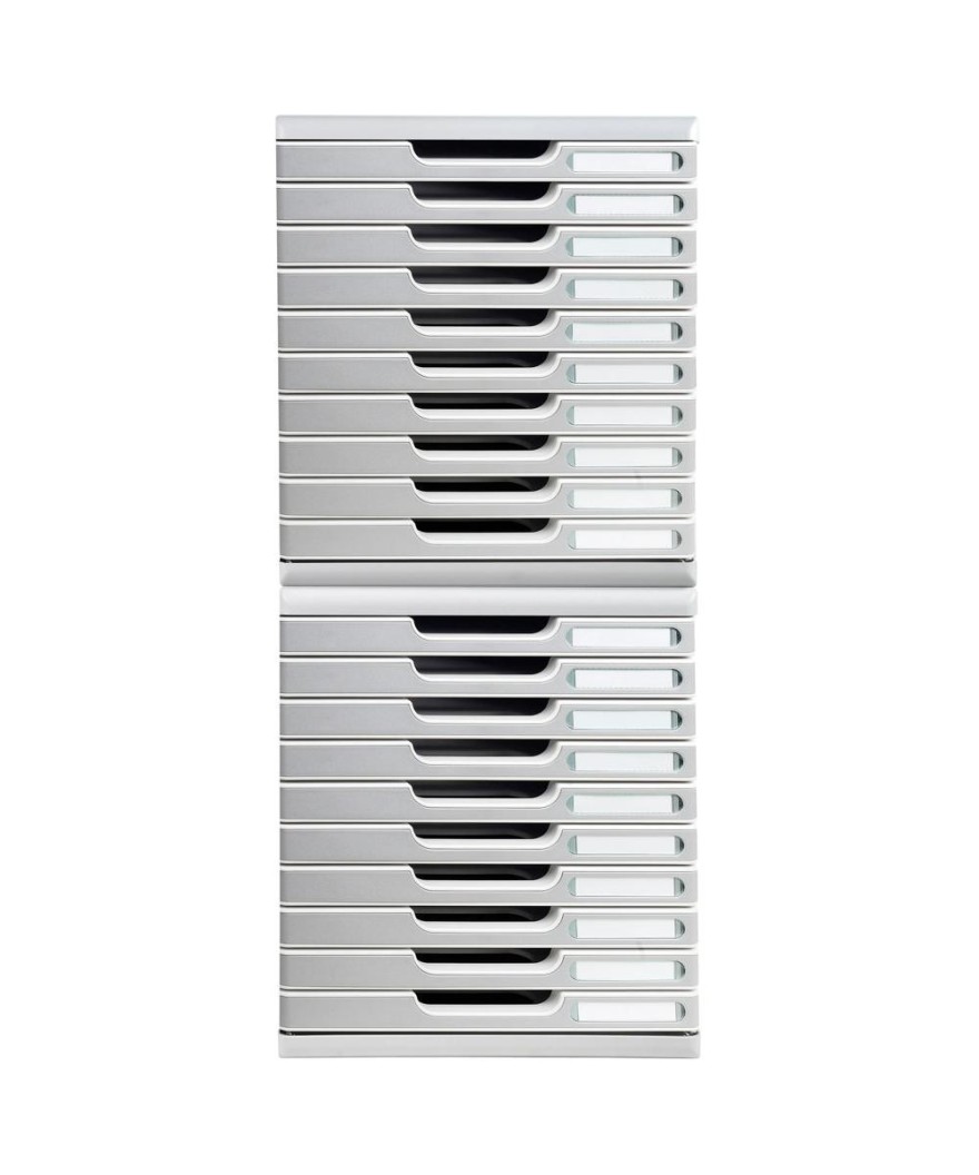 MODULO A4+ 10 tiroirs gris lumière/grani