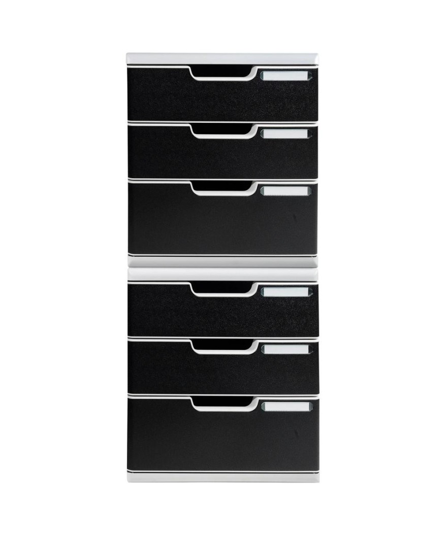 MODULO A4+ 3 tiroirs gris lumière/noir