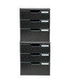 MODULO A4+ 3 tiroirs ECOBlack noir