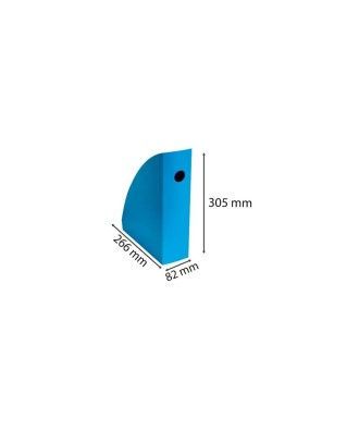 Porte-revues Mag-cube Bee Blue Turquoise