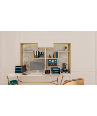 Porte-revues Mag-cube N.D Bleu de France