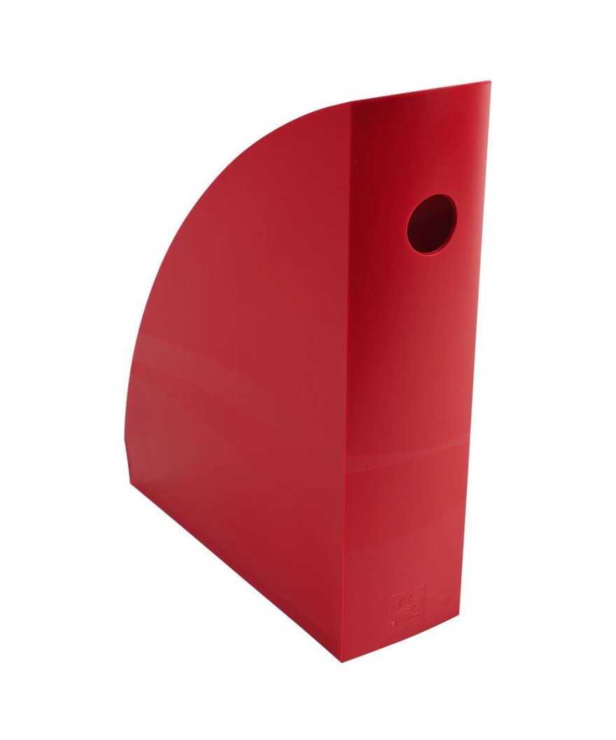 Porte-revues MAG-CUBE rouge carmin
