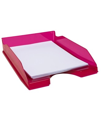 ECOTRAY Corb.à cour.Linicolor framboise
