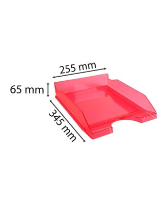ECOTRAY Corb.à cour.Linicolor framboise