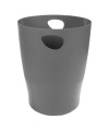 ECOBIN Corb.à papier Deco gris souris
