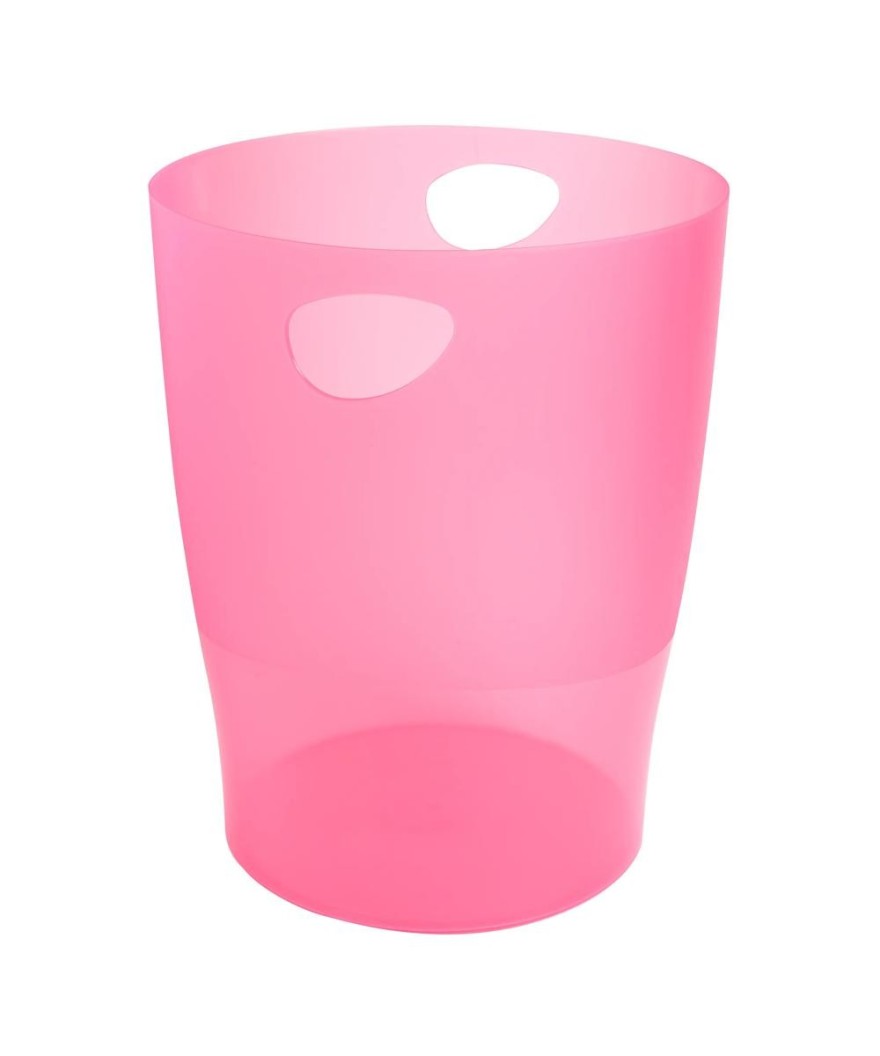 ECOBIN Corb.à papier Linic framboise tra