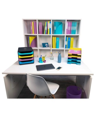 ECOBIN Corb.à papier Linicol violet tran