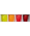 ECOBIN Corb.à papier Deco rouge carmin t