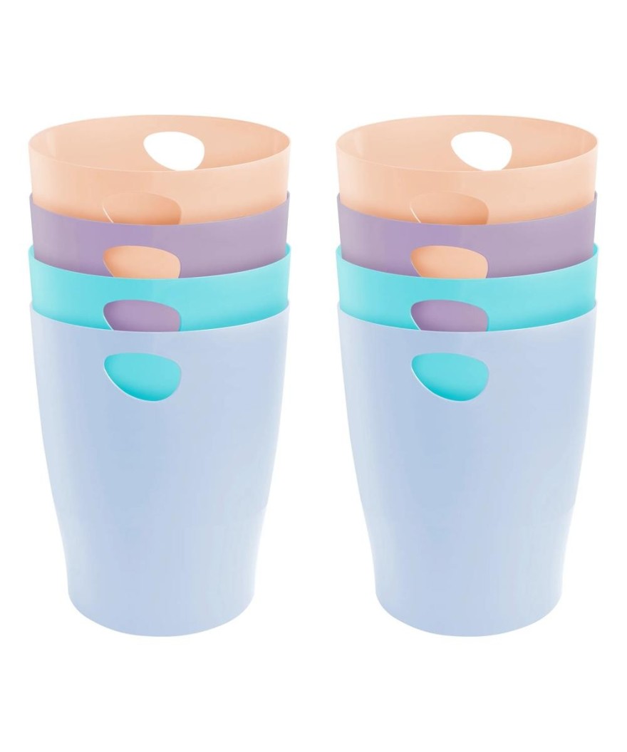 ECOBIN Corbeille à papier Assorti pastel