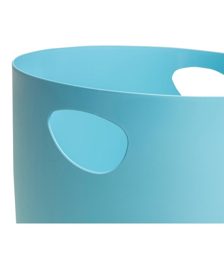 Corb.à papier Ecobin Pop'NCo Cyan