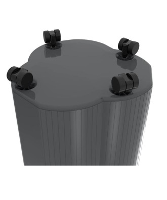 Roulettes pour poubelle TRI-BIN Noir