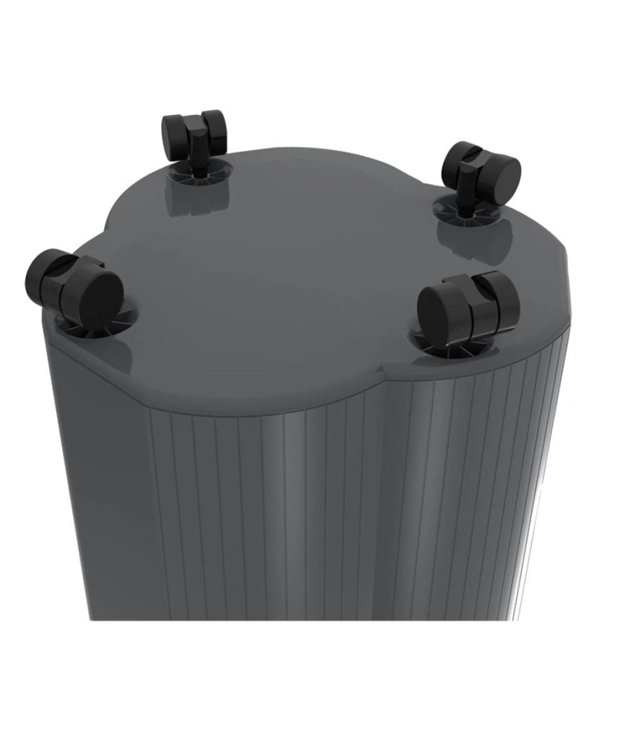 Roulettes pour poubelle TRI-BIN Noir
