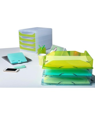 Pot à cray.PEN-CUBE Chromlin vert anis t