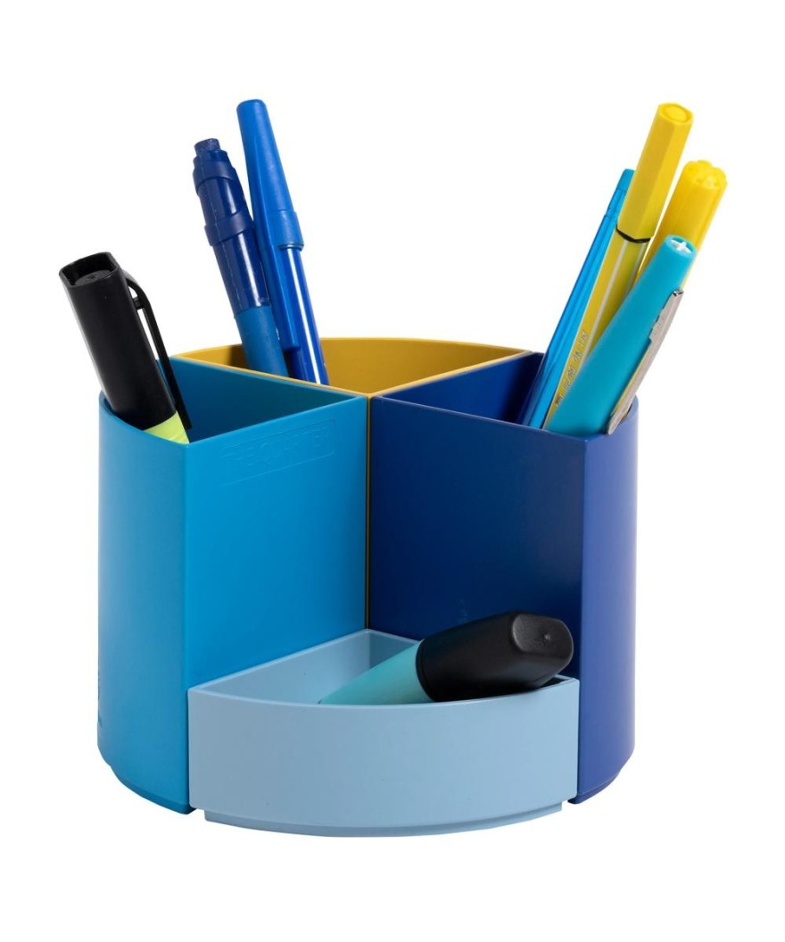 Pot à crayons Quarter Bee Blue Coul.Ass.