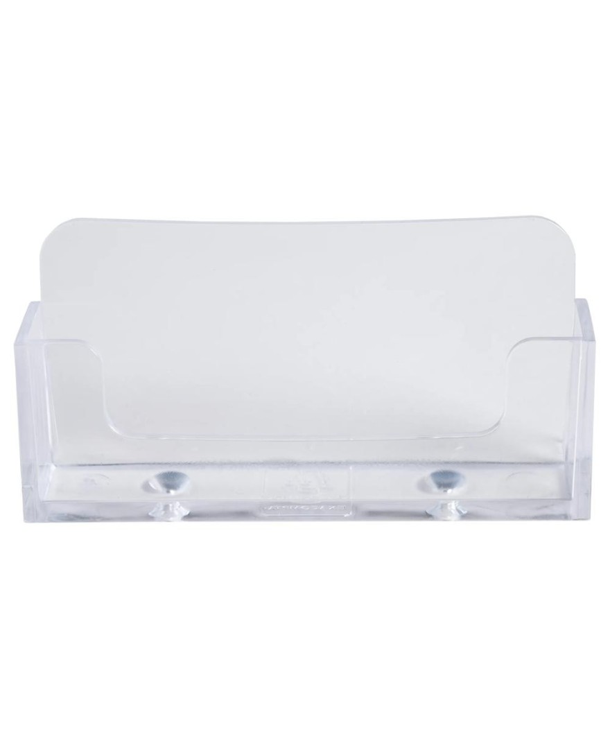 Distributeur cartes visite 1case cristal