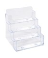 Distributeur cartes visite 4case cristal