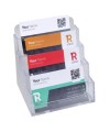 Distributeur cartes visite 4case cristal