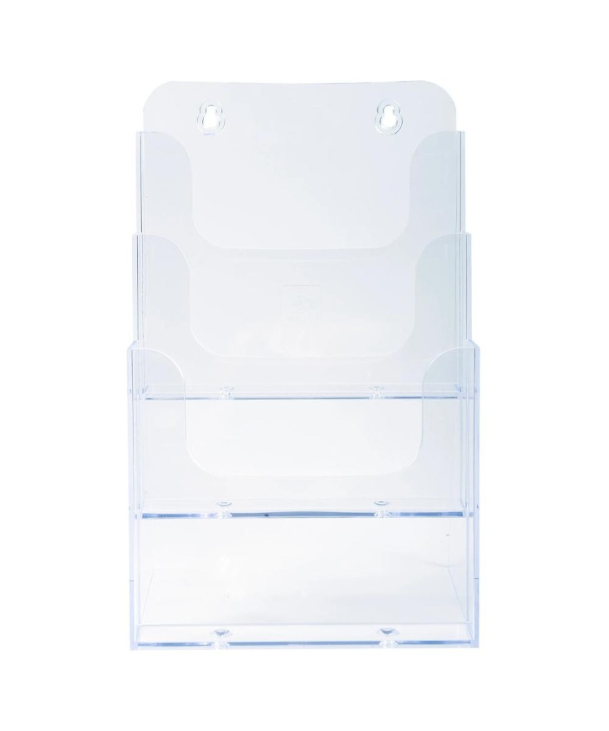 Distributeur format A5 3 cases cristal
