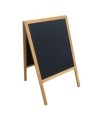 Chevalet bois stop trottoir 53X90cm