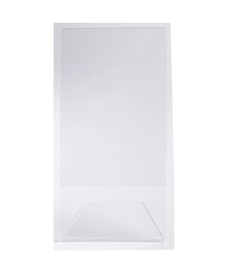 Porte-visuel incliné DL cristal