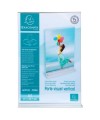 Porte-visuel droit vertical A4 cristal