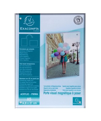 Porte-visuel fermeture magnetique A5