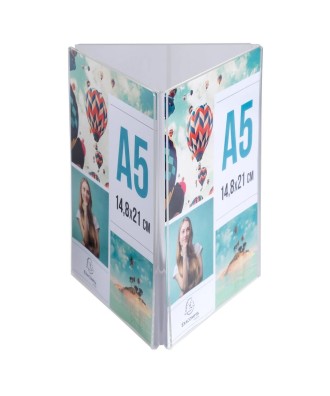 Triptyque porte-visuel A5 vertical
