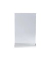 Porte-visuel vertical socle aluminiumA5