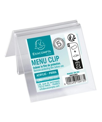 Porte-carte clip taille S (largeur 50mm)
