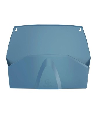 Trieur mural horiz. 1 compart. Bleu Gris