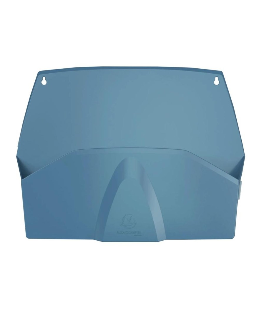 Trieur mural horiz. 1 compart. Bleu Gris