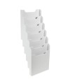 Trieur A4 vertic monté 6 cases gris lum