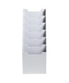 Trieur A4 vertic monté 6 cases gris lum