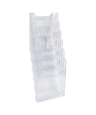 Trieur A4 vertic monté 6 cases cristal