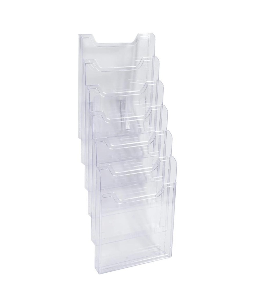 Trieur A4 vertic monté 6 cases cristal