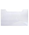 Plaque recouv. trieur A4 horiz cristal