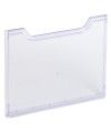 Plaque recouv. trieur A4 horiz cristal