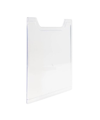 Plaque recouv. trieur A4 vertic cristal