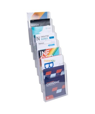 Trieur A4 vertic monté 8 cases cristal