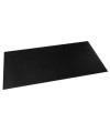 Sous-main souple PU 35x60cm noir/rouge