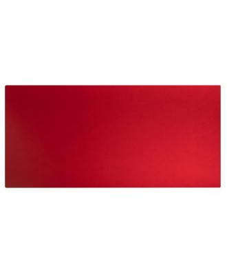 Sous-main souple PU 40x80cm noir/rouge