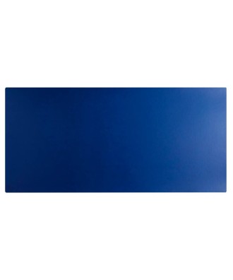 Sous-Main PU Bleu clair/Marine 40x80cm