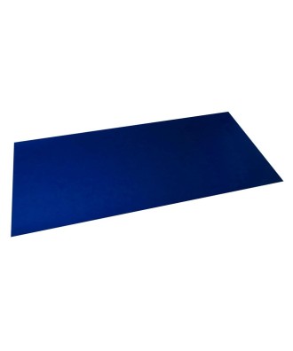 Sous-Main PU Bleu clair/Marine 40x80cm