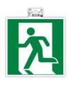 Panneau adhésif évacuation gauche 20cm