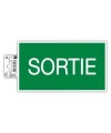 Panneau adhésif sortie 20cm FR
