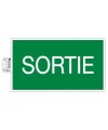 Panneau adhésif sortie 35cm FR