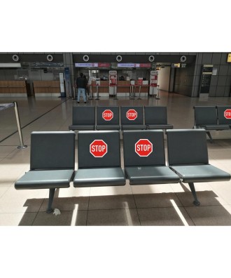 Panneau adhésif stop 30cm